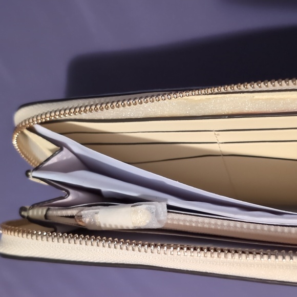 Kate Spade large wallet lemon fond - Picture 4 of 6